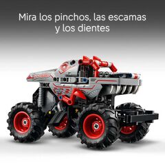 LEGO® Technic Monster Jam™ ThunderROARus™ con Motor de Carga Manual 42200
