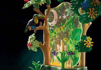 Playmobil Wiltopia Selva Tropical Luz Nocturna 71009