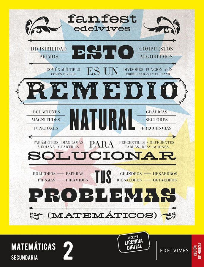 Matem&aacute;ticas 2&ordm; ESO Murcia