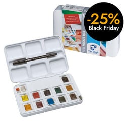 Acuarelas Pocket Box Van Gogh 12 colores