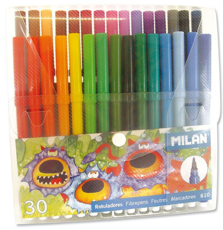 Rotuladores Milan 30 colores