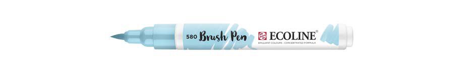 Retolador Ecoline Brush Pen blau pastel 580