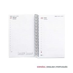 Agenda Espiral Miquelrius Activa dia/pàg mult 2026 City blau marí