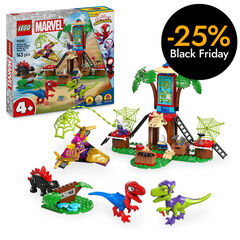 LEGO® Spidey Spidey y Gobby: Batalla de Raptores en la Base de la Casa del Árbol 11200