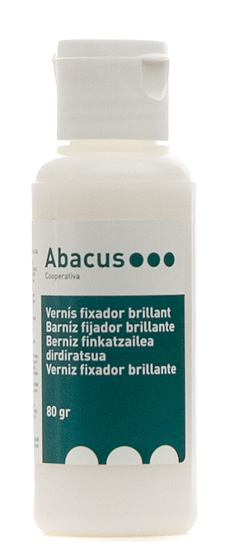 Barniz fijador brillante Abacus 80 ml