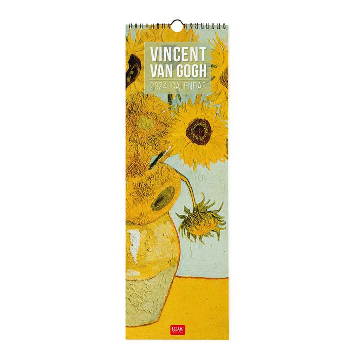 Calendario pared Legami 16X49 2024 V. Van Gogh