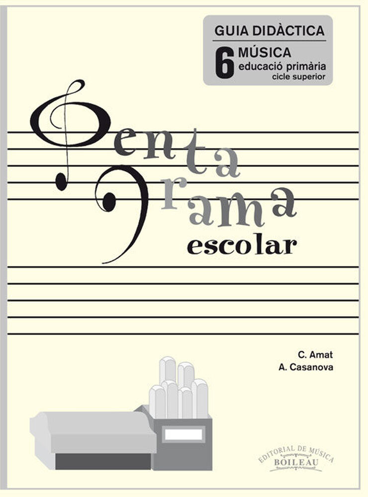 Pentagrama Esc. 6 - Guia Didctica (Cata 9788480209281