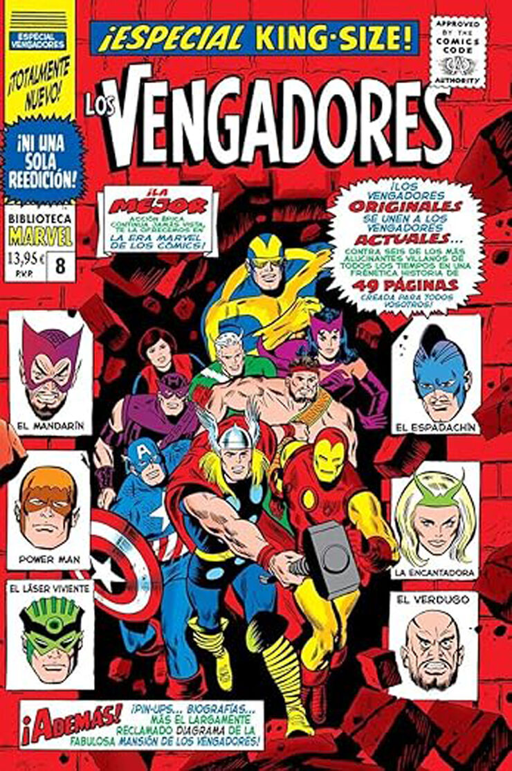 Biblioteca Marvel Los Vengadores 8. 1967