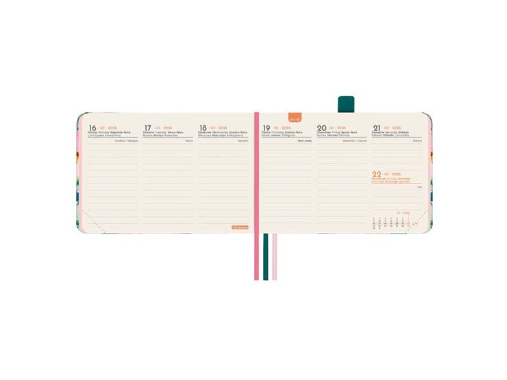 Agenda Finocam Design M0 sem/vista vertical cat 2026 Ahora