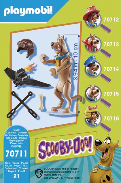 Playmobil Scooby Doo piloto (70711)
