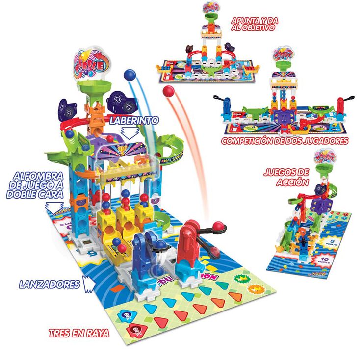 Marble Rush Circuito de Balas Interactivo