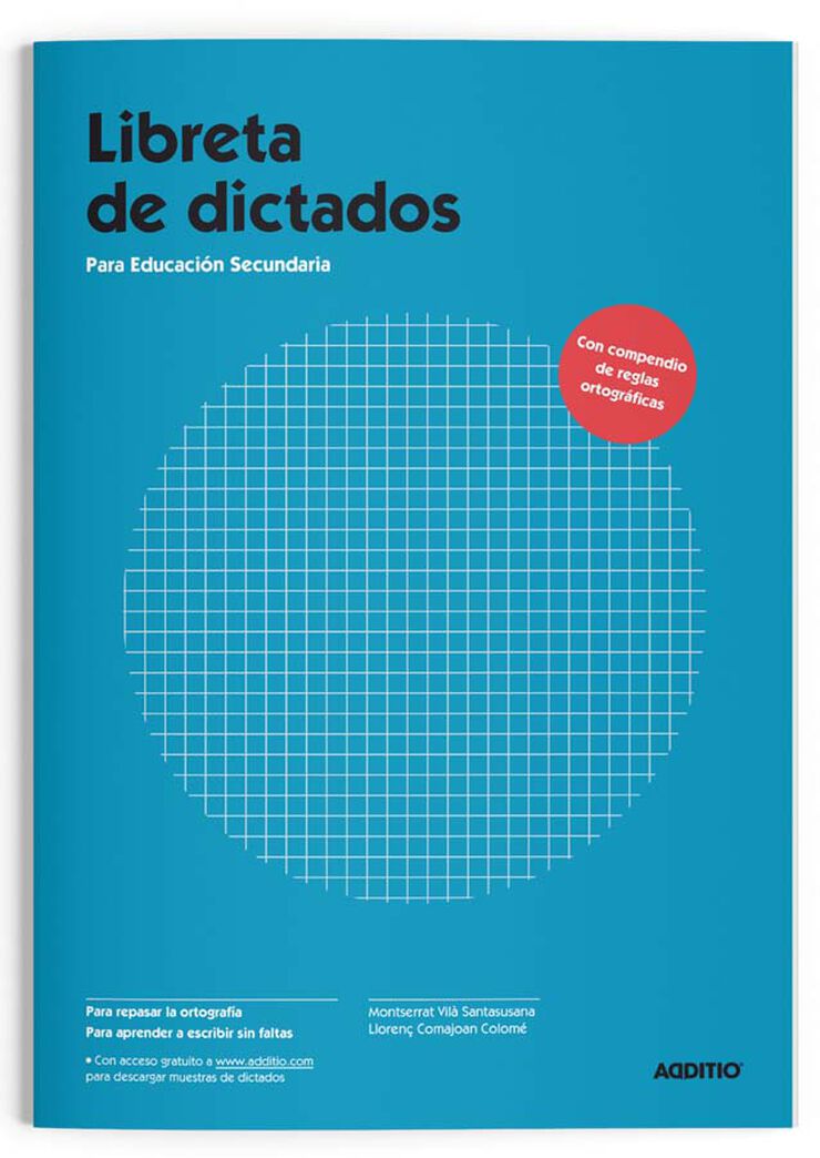 Libreta Dictados Educación Secundaria Additio Castellano