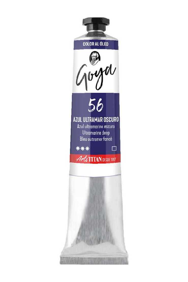 Pintura al óleo Goya 20ml azul ultramar