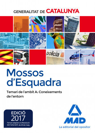 Mossos d'Esquadra. Temari de l'ambit A: