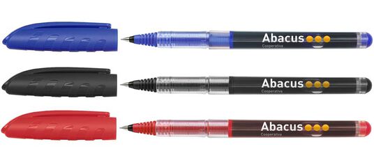 Roller Ball Abacus azul/negro/rojo 3u