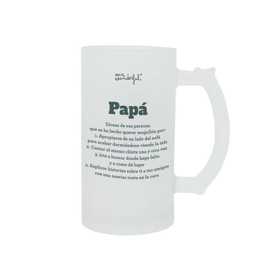 Gerra de cervesa Mr.Wonderful - Definici&oacute;n ''Pap&aacute;''