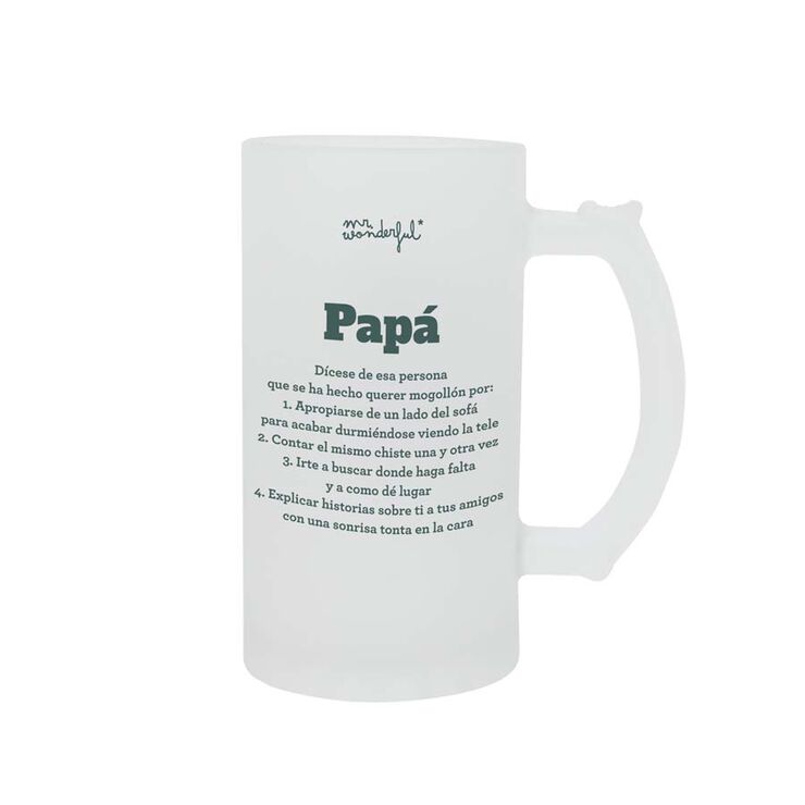 Gerra de cervesa Mr.Wonderful - Definición ''Papá''