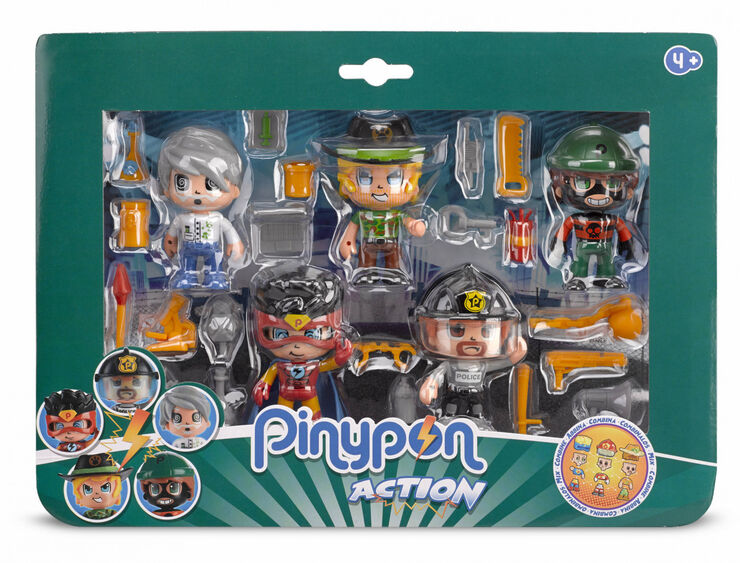 Figuras Pinypon Action 5U