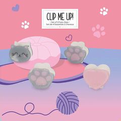 Pin&ccedil;a de Cabell Legami Kitty &ndash; 4 unitats