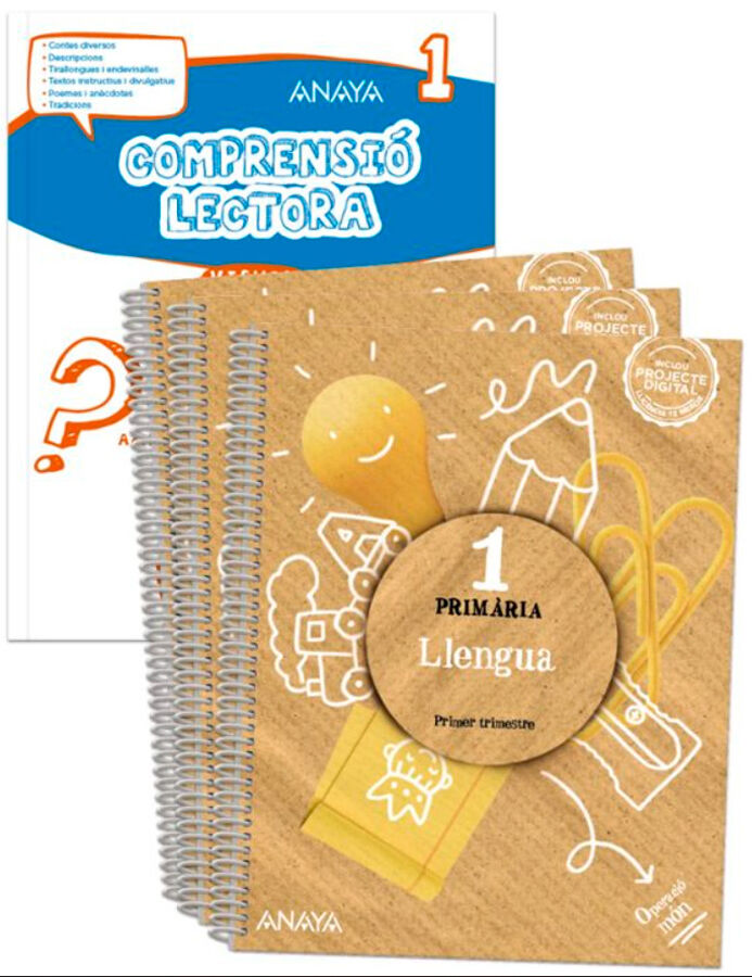 Llengua 1&ordm; (Incluye Compresi&oacute; lectora 1)