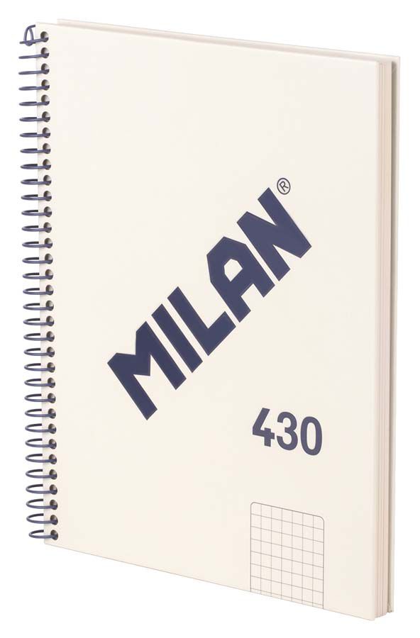 Notebook A5 80 fulls 5x5 Milan 430 1918 beix