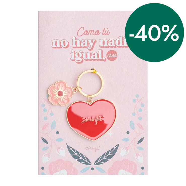 Postal con Llavero Mr.Wonderful La Mejor Mamá