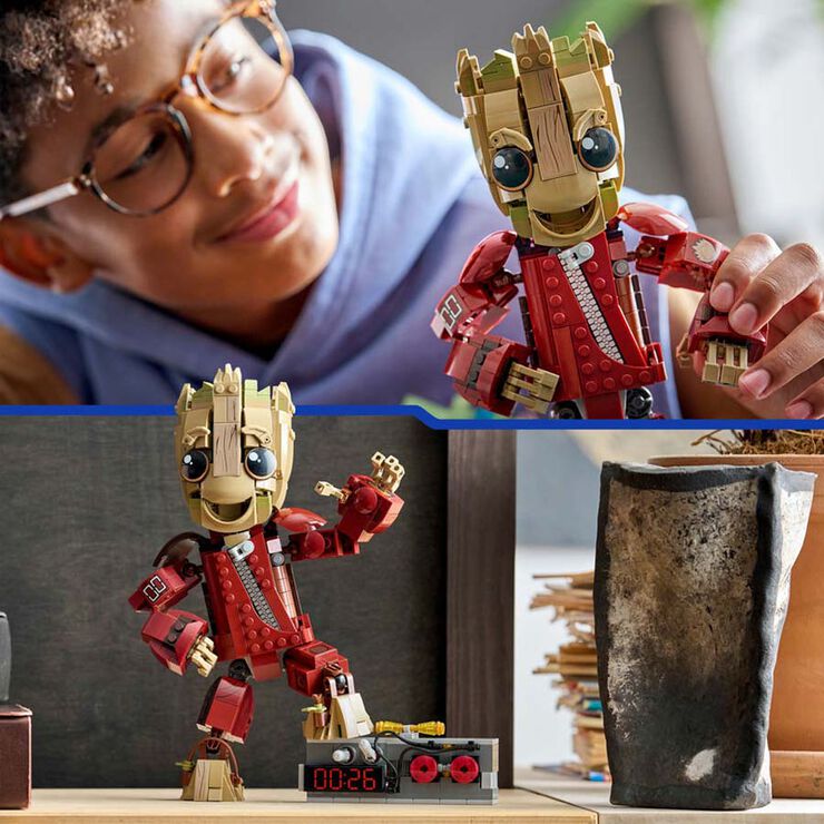 LEGO® Super Heroes Groot amb Vestit de Mercenari 76341