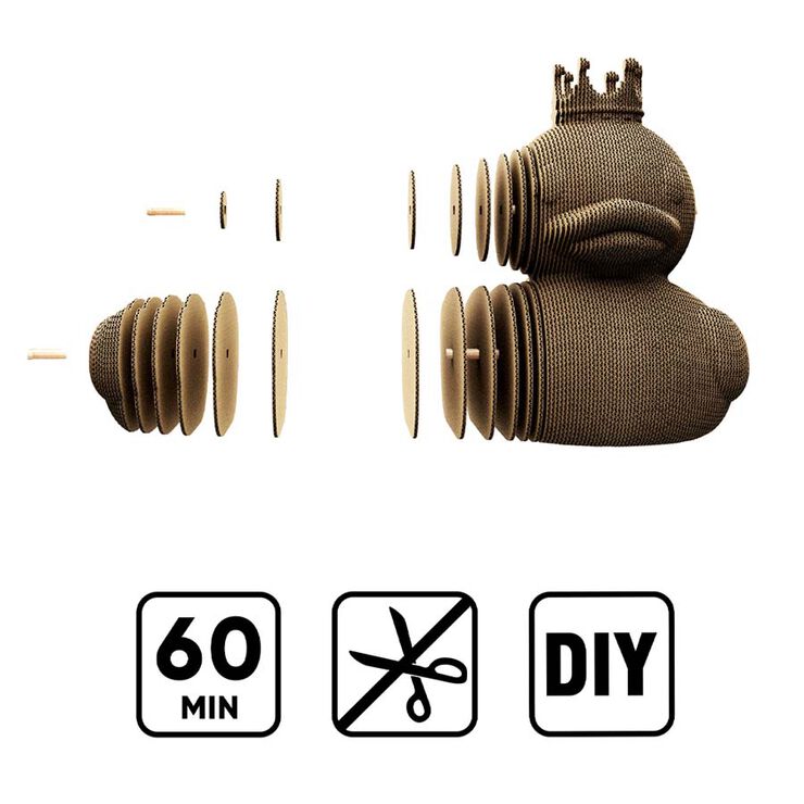 Puzzle 3D Cartonic Duck