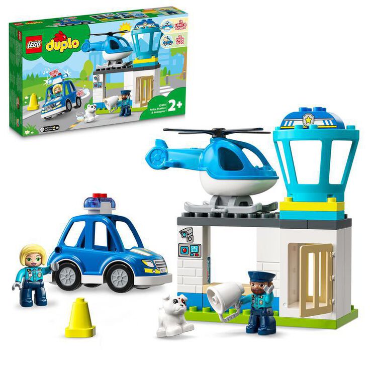LEGO® Duplo Comisaría de Policía y Helicóptero 10959 - Abacus Online
