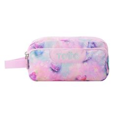 Estuche 3 cremalleras Totto Glitter Shinyheart