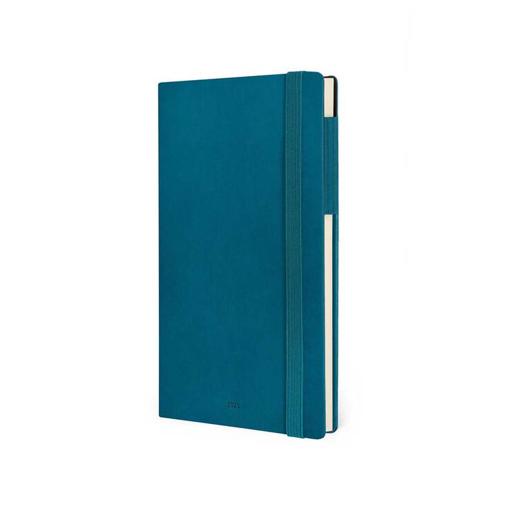 Agenda Legami Bloc sem/vista mult 2025 Tealblue