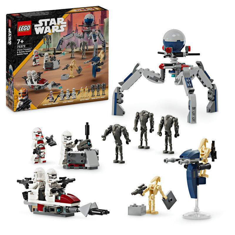 LEGO&reg; Star Wars TM Pack de Combate: Soldado Clon y Droide de Combate 75372