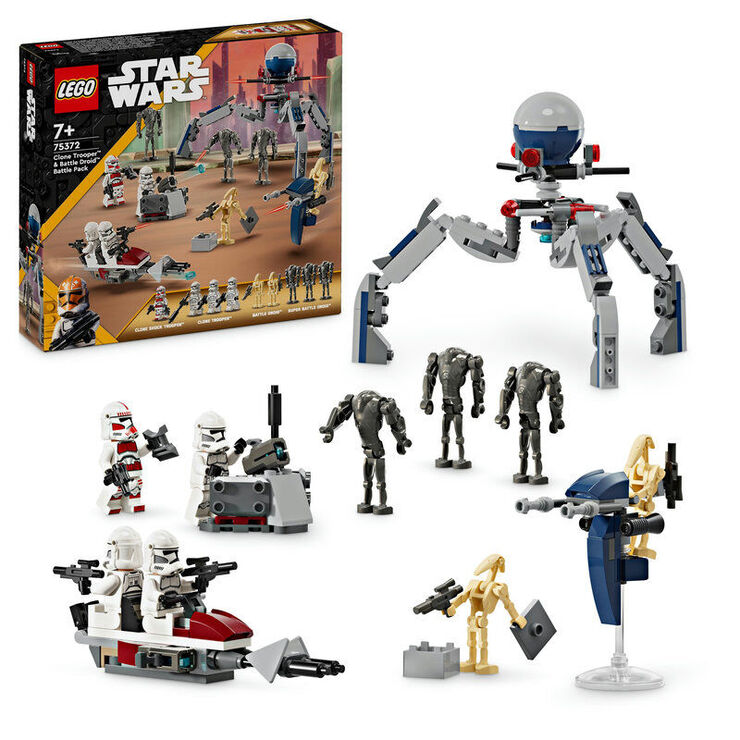 LEGO® Star Wars TM Pack de Combat: Soldat Clon i Droide de Combat 75372