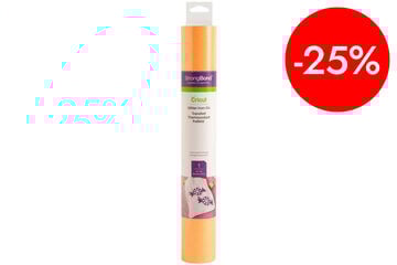 Iron-on glitter fluorescente 30,5x30,5cmcm naranja