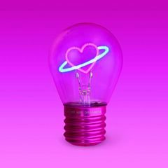 Lámpara Fiction Legami Planet Heart