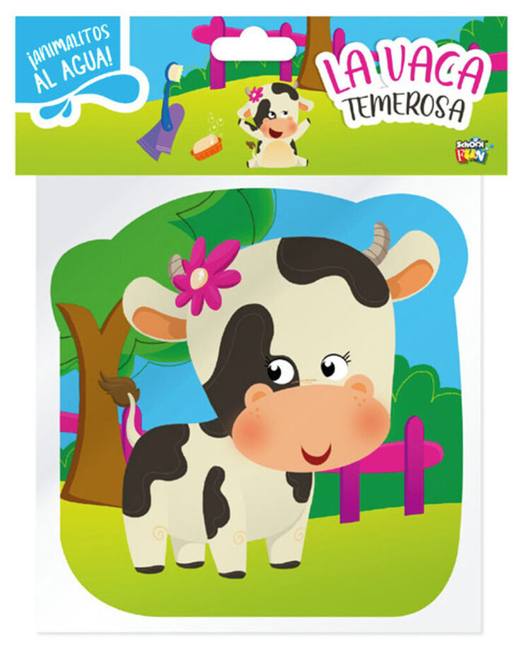 La vaca temerosa - Animalitos al agua