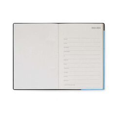 Agenda 18 Mesos Medium Legami Sem/Vista Mul 23-24 Cristal Blue