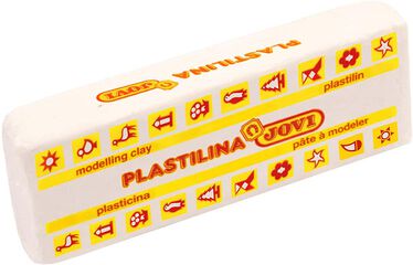 Plastilina Jovi 150g blanc 15u