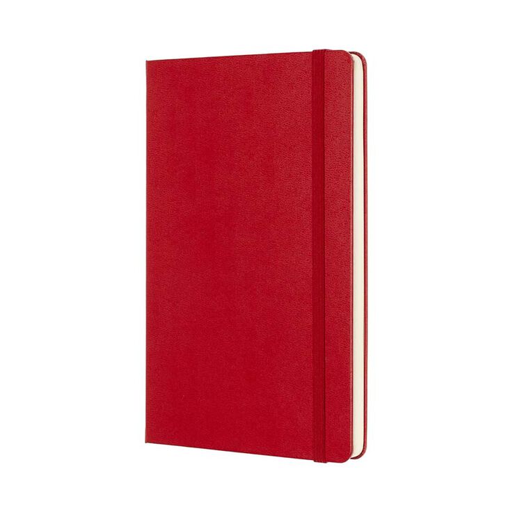 Libreta Moleskine liso rojo