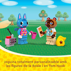 LEGO® Animal Crossing Mininook y casa de Minina 77050