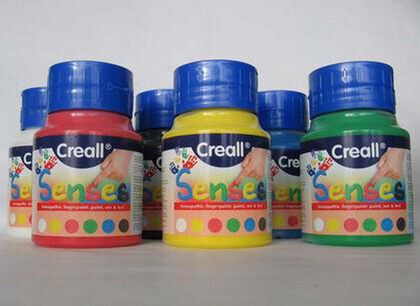 Pintura de dedos Creall Senses 500 ml Azul Pintura de dedos Creall Senses 500 ml Azul