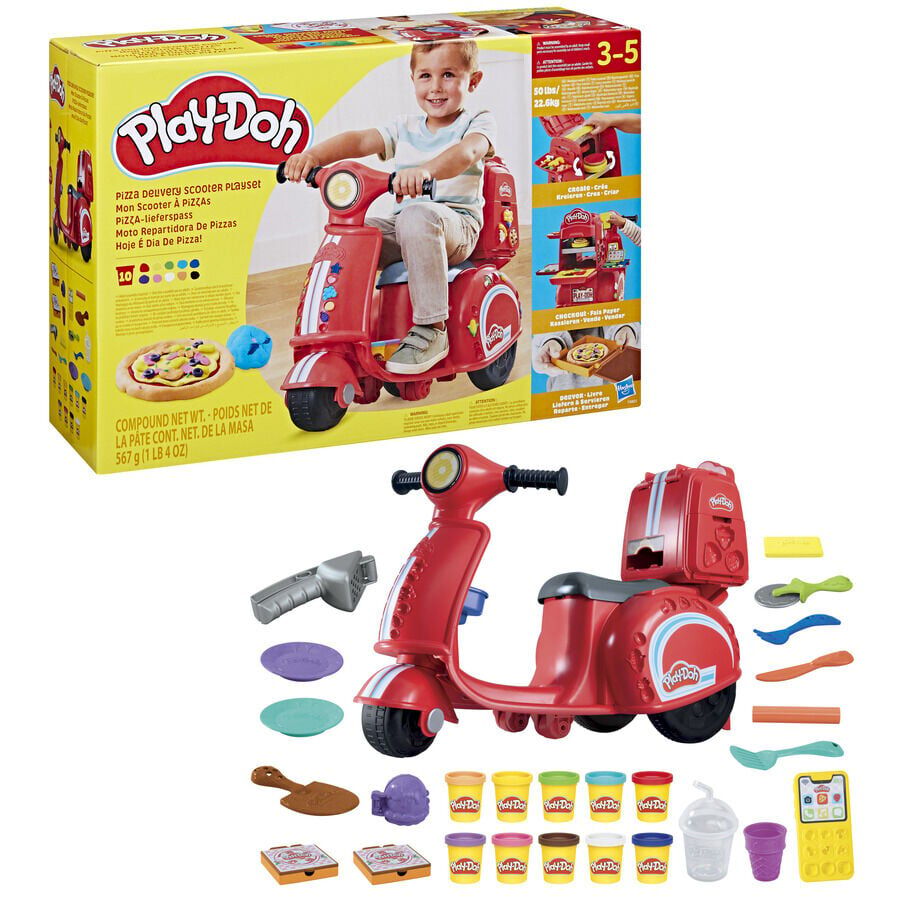Play-Doh Moto Repartidora de Pizzes