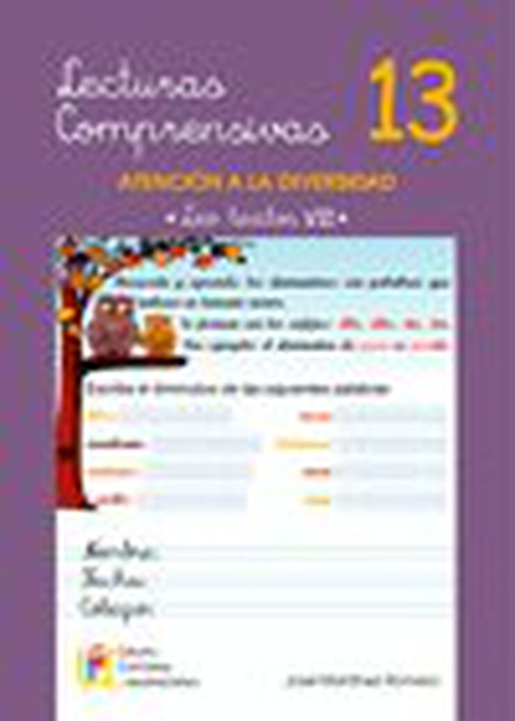 Lecturas Comprensivas 13 Grupo Editorial Univ