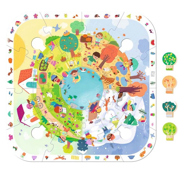Las Estaciones Puzzle XXL