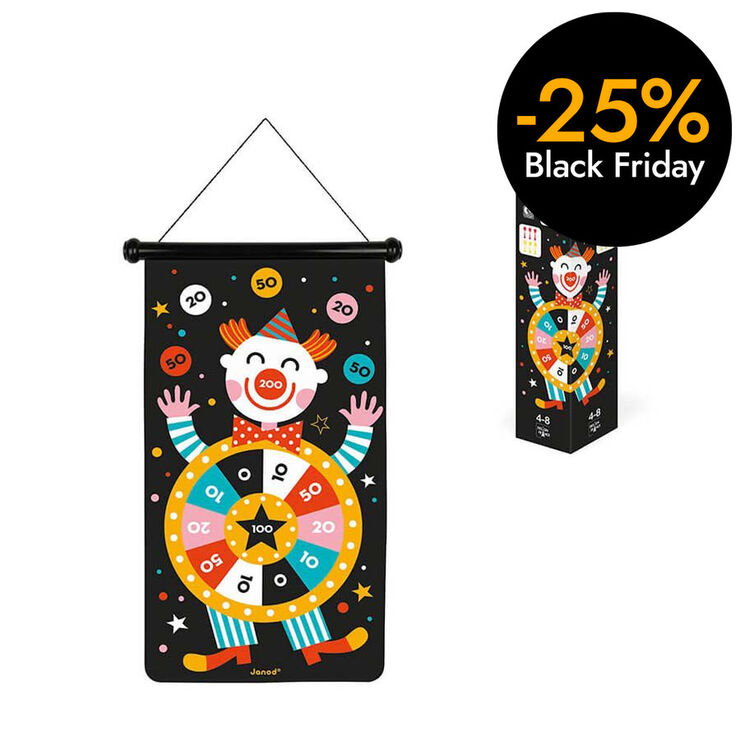 Juego de dardos magnéticos Circo