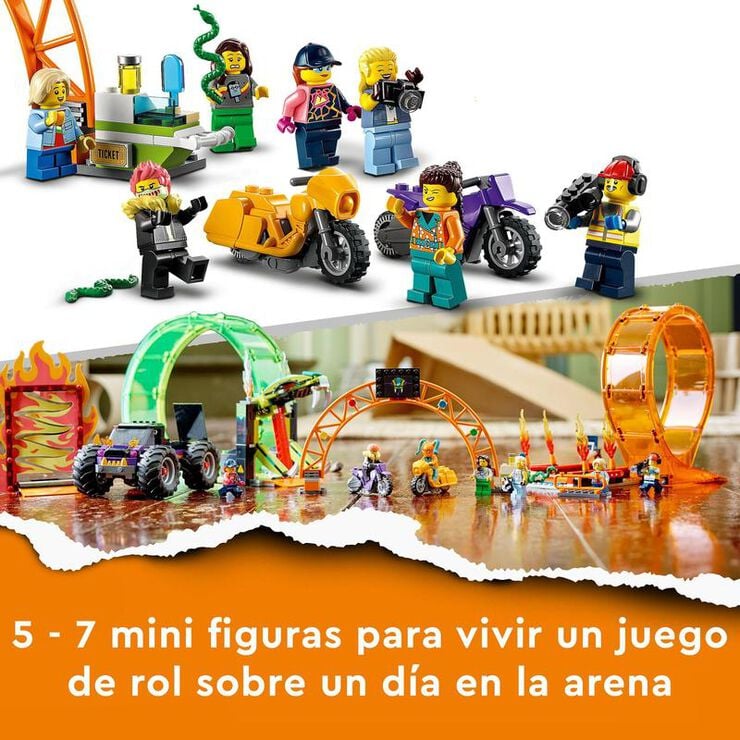 LEGO® City Stuntz Pista Acrobática con Doble Rizo 60339