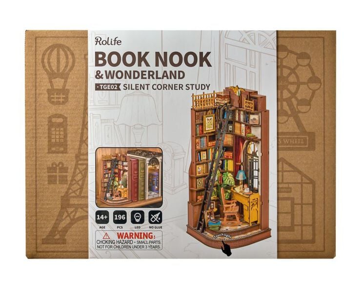 Maqueta Rolife Booklip Corner Study
