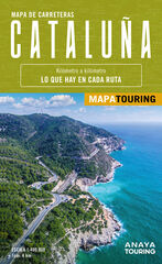 Mapa de carreteras de Cataluña (desplegable), escala 1:400.000 Mapa de carreteras de Cataluña (desplegable), escala 1:400.000