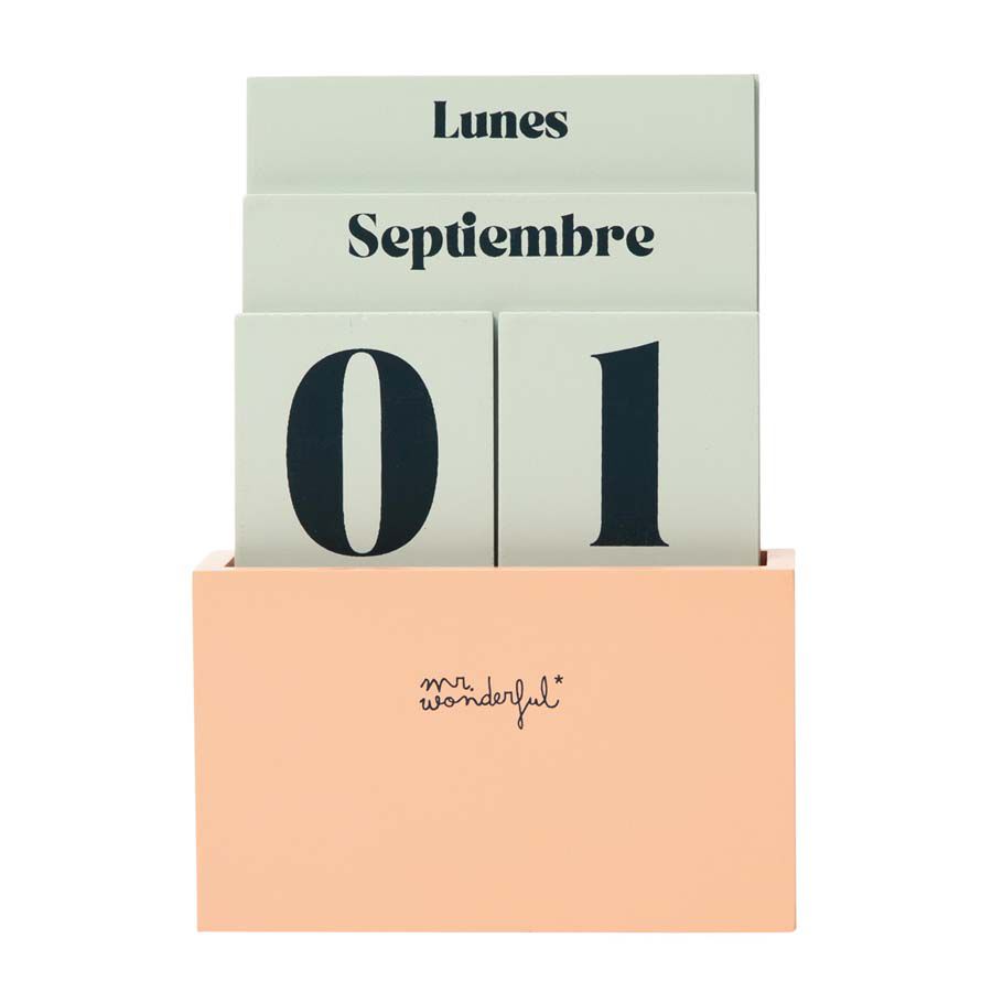 Calendario mesa Mr.Wonderful 2025 castellano Dias Llenos de Magia