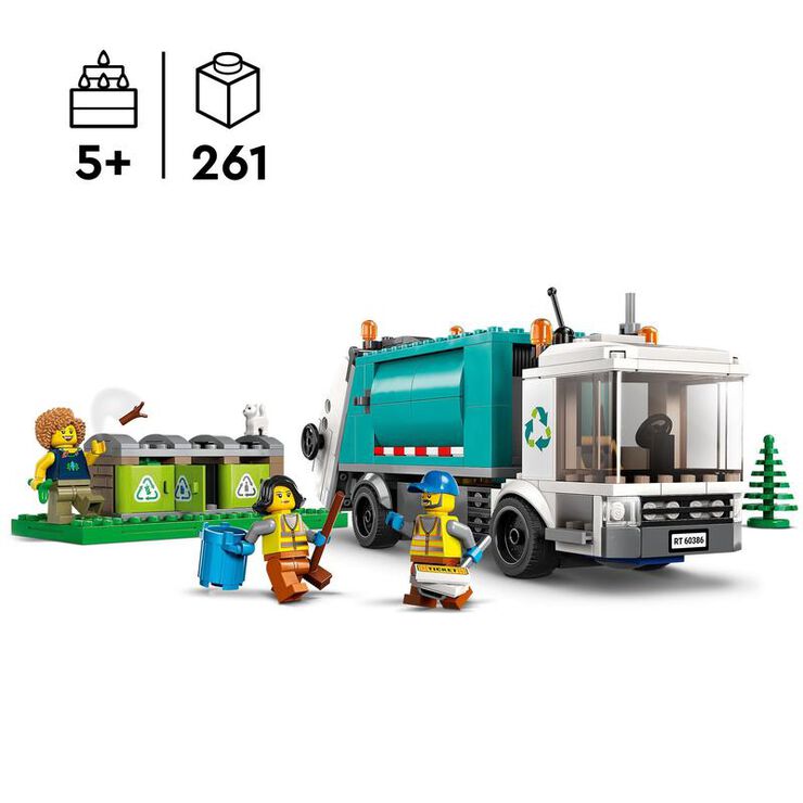 LEGO® City Camió de Reciclatge 60386